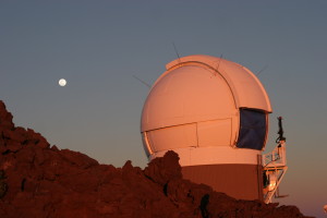An observatory in Hawaii. 
